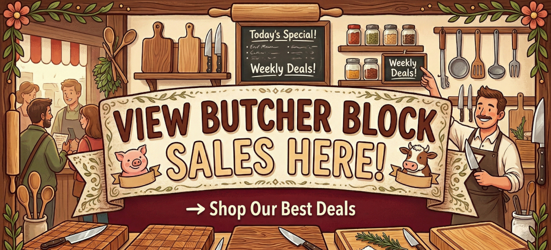 View Butcher block sales here